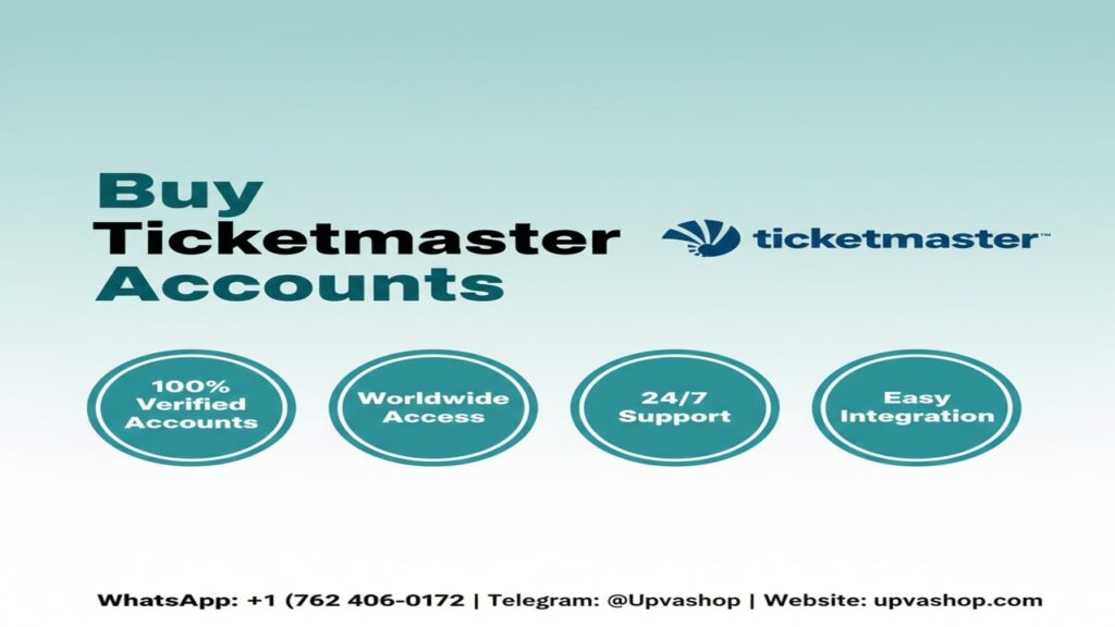 Buy Ticketmaster Accounts